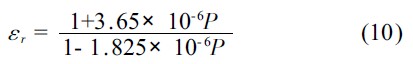 介電常數(shù)εr 的表達(dá)式